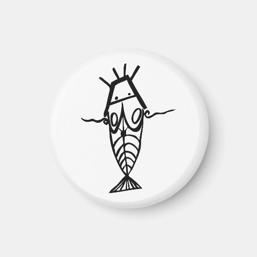 Antike Astronauten Magnet (Vorne)