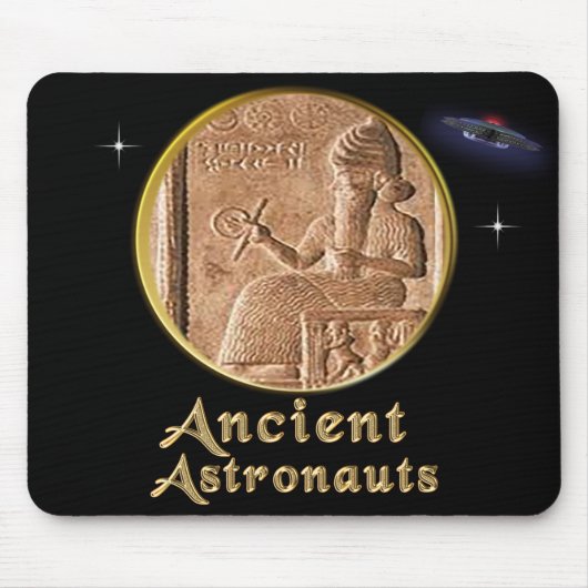Antike Astronauten Mousepad (Vorne)