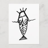 Antike Astronauten Postkarte (Vorderseite)