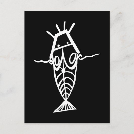 Antike Astronauten Postkarte (Vorderseite)