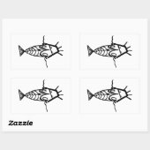 Antike Astronauten Rechteckiger Aufkleber (Blatt)