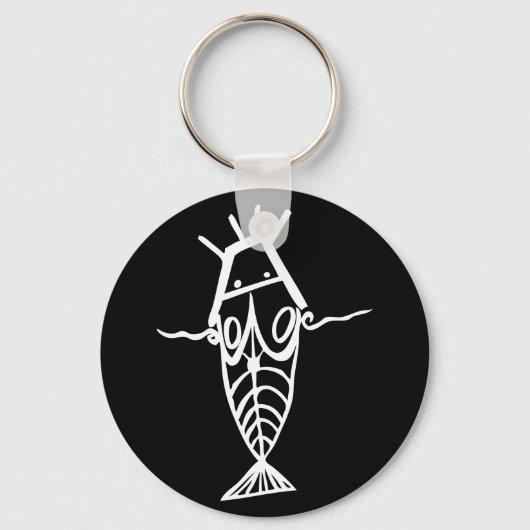 Antike Astronauten Schlüsselanhänger (Vorderseite)