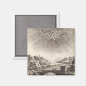 Antike Astronomie Himmel mit Sonne von Allain Mall Magnet (Vorderseite/Rückseite)