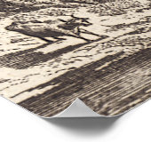 Antike Astronomie Himmel mit Sonne von Allain Mall Poster (Ecke)