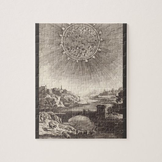 Antike Astronomie Himmel mit Sonne von Allain Mall Puzzle (Vertikal)