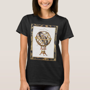 Antike Astronomie, künstliche oder Armillarsphäre T-Shirt