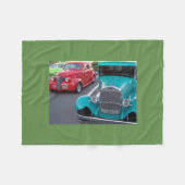 Antike Auto-Decke Fleecedecke (Vorderseite (Horizontal))