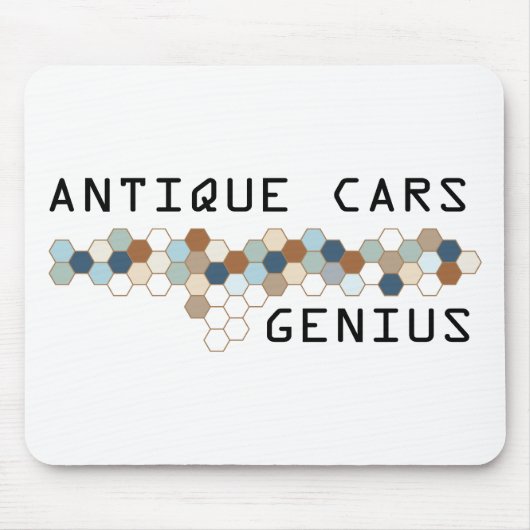 Antike Auto-Genie Mousepad (Vorne)