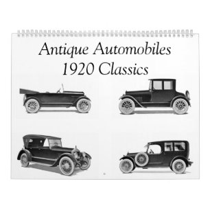 Antike Automobile 1920 Klassik - Klassisches Auto Kalender