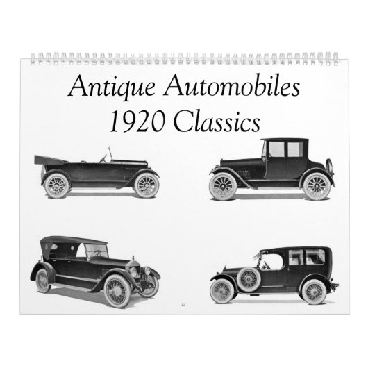 Antike Automobile 1920 Klassik - Klassisches Auto Kalender (Titelbild)