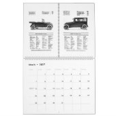 Antike Automobile 1920 Klassik - Klassisches Auto Kalender (Mär 2027)