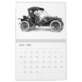 Antike Automobilen - 1910 klassische Auto Kalender (Mär 2026)