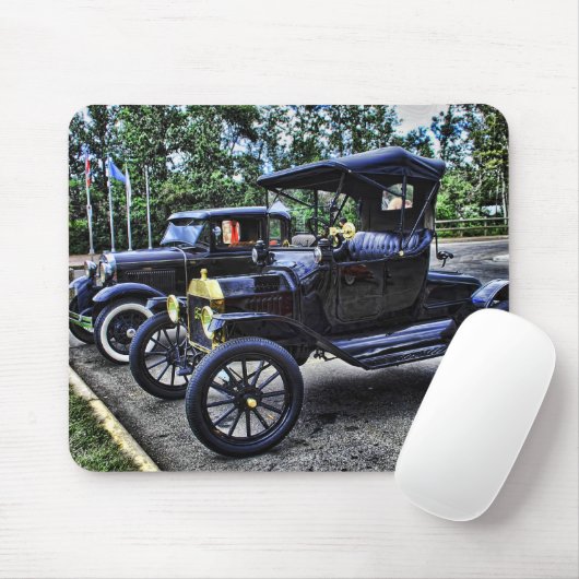 Antike Autos Mousepad (Mit Mouse)
