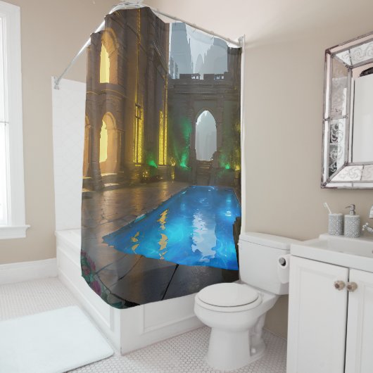 Antike Bäderkollektion - Byzantinischer Traum Duschvorhang (Beispiel)