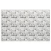 antike Baseball-Ausrüstung Sport Vintage Stoff (Fat Quarter (45,7 x 55,9 cm))