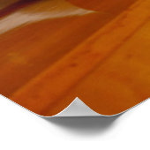 Antike Baseballs am Tisch mit Segelboot Poster (Ecke)