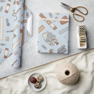 Antike Bastelzubehör für Papier Geschenkpapier
