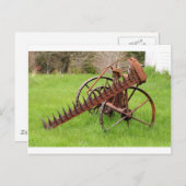 Antike Bauernausstattung Postkarte (Vorne/Hinten)