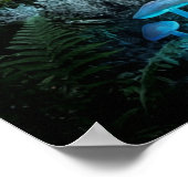 Antike Baum-Gotische Ruinen Poster (Ecke)