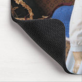 Antike Belton Puppe mit Trousseau Mousepad (Ecke)