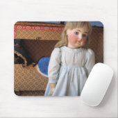Antike Belton Puppe mit Trousseau Mousepad (Mit Mouse)