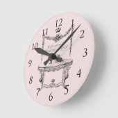 Antike beschuht Wanduhr (Winkel)