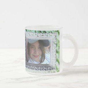 Antike Bilderrahmen-Tasse mit Eis-Effekt Mattglastasse