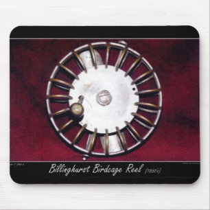Antike Billinghurst-Spule (1800er) Mousepad