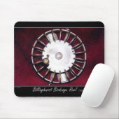 Antike Billinghurst Spule (1800s) Mousepad (Mit Mouse)