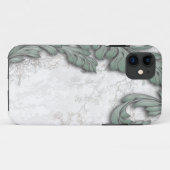 Antike Blätter mit Patina Case-Mate iPhone Hülle (Rückseite (Horizontal))