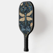 Antike blaue Libelle Pickleball Schläger (Links)