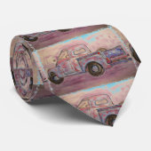 Antike blaue Patina Krawatte (Gerollt)