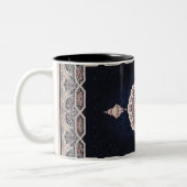 Antike Blaue Türkisch Persischer Teppich Rug Zweifarbige Tasse (Links)