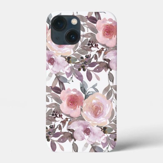 antike Blume Case-Mate iPhone Hülle (Rückseite)