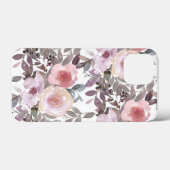 antike Blume Case-Mate iPhone Hülle (Rückseite (Horizontal))