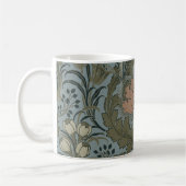 Antike Blume Morris Garden Blumengarten Kaffeetasse (Links)