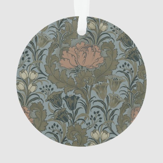 Antike Blume Morris Garden Blumengarten Ornament (Rückseite)