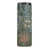 Antike Blume Morris Garden Blumengarten Thermosbecher (Rückseite)