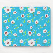 Antike Blume Mousepad (Vorne)