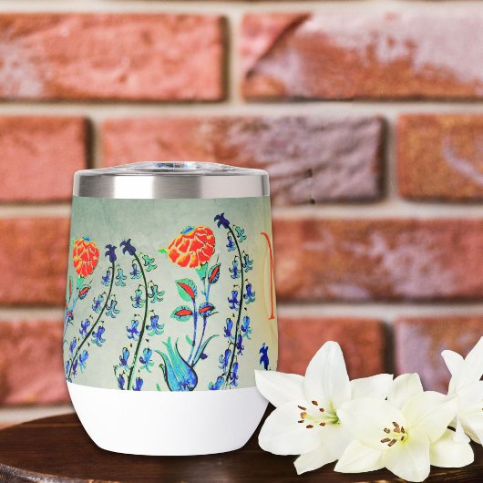 Antike Blume Ottomanische Dynastie Malerei