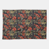 Antike Blume von Alexandra Cook aka Linandara Geschirrtuch (Horizontal)