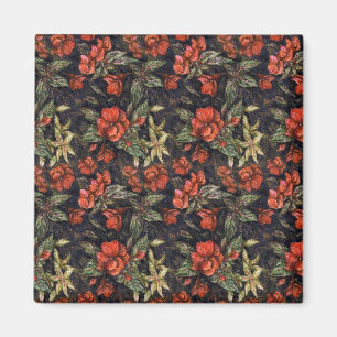 Antike Blume von Alexandra Cook aka Linandara Magnet