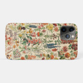 Antike Blumen Case-Mate iPhone Hülle (Rückseite (Horizontal))