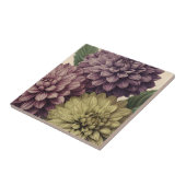 Antike Blumen Fliese (Seite)