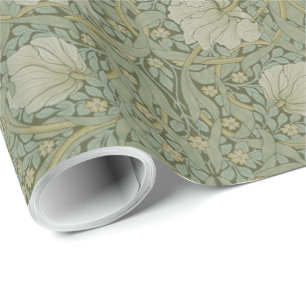 Antike Blumen Floral William Morris Pimpernel Geschenkpapier