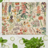 Antike Blumen Geschirrtuch (Gefaltet)