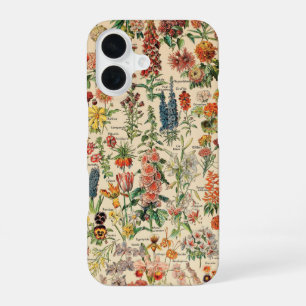 Antike Blumen iPhone 16 Hülle