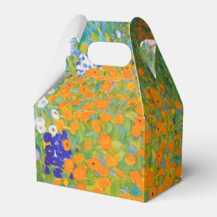 Antike Blumen-Kunst von Gustav Klimt im Stil eines Geschenkschachtel