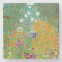Antike Blumen-Kunst von Gustav Klimt im Stil eines