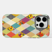 antike Blumen-Patchworkdecke Case-Mate iPhone Hülle (Rückseite (Horizontal))